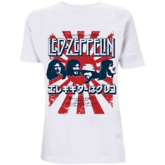 Led Zeppelin - Japanese Burst Uni Wht   