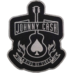 Johnny Cash - Guitar Woven Patch