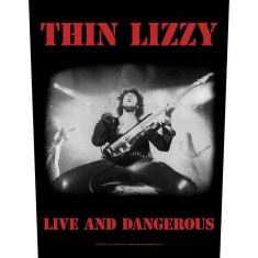Thin Lizzy - Live & Dangerous Back Patch