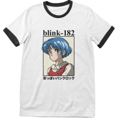 Blink-182 - Anime Ringer Uni Wht