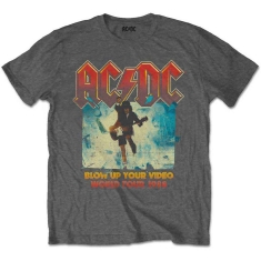 Ac/Dc - Blow Up Your Video Boys T-Shirt Charcoal