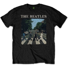 The Beatles - Abbey Road & Logo Boys T-Shirt Bl