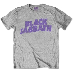 Black Sabbath - Blacksabbath Wavy Logo Boys Heather   34