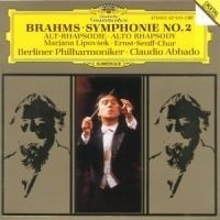 Brahms - Symfoni 2 + Altrapsodi i gruppen CD / Klassiskt hos Bengans Skivbutik AB (619172)