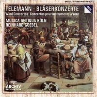 Telemann - Blåsarkonserter i gruppen CD / Klassiskt hos Bengans Skivbutik AB (619457)