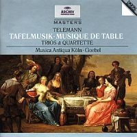 Telemann - Taffelmusik i gruppen CD / Klassiskt hos Bengans Skivbutik AB (660473)