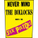 Sex Pistols - Never Mind The Bollocks Yellow Back Patc