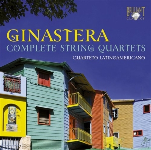 Ginastera Alberto - Complete String Quartets i gruppen CD / Klassiskt hos Bengans Skivbutik AB (2015705)
