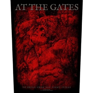At The Gates Back Patch: To Drink From the Night I - To Drink From the Night Itself i gruppen ÖVRIGT / Merchandise hos Bengans Skivbutik AB (3655654)