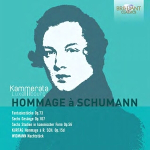 Kurtág György Schumann Robert - Hommage À Schumann i gruppen Externt_Lager / Naxoslager hos Bengans Skivbutik AB (3666054)