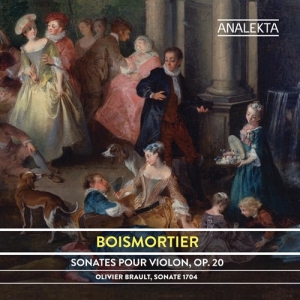 Boismortierjoseph Bodin De - Boismortier: Violin Sonatas i gruppen Externt_Lager / Naxoslager hos Bengans Skivbutik AB (3676726)