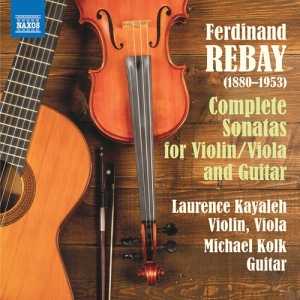 Rebay Ferdinand - Complete Sonatas For Violin/Viola & i gruppen Externt_Lager / Naxoslager hos Bengans Skivbutik AB (3824607)