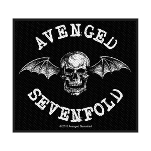 Avenged Sevenfold - Death Bat Standard Patch i gruppen MERCHANDISE / Merch / Hårdrock hos Bengans Skivbutik AB (3959889)