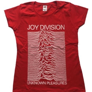 Joy Division - Joy Division Ladies T-Shirts . Unknown Pleasures i gruppen CDON - Exporterade Artiklar_Manuellt / T-shirts_CDON_Exporterade hos Bengans Skivbutik AB (4132167r)