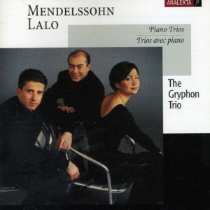 Gryphon Trio - Mendelssohn/Lalo: Piano Trios i gruppen Externt_Lager / Naxoslager hos Bengans Skivbutik AB (4177911)