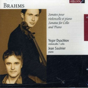 Dyachkov Yegor Saulnier Jean - Brahms: Sonatas For Cello And Piano i gruppen Externt_Lager / Naxoslager hos Bengans Skivbutik AB (4178106)