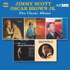 Scott Jimmy & Brown Oscar Jr - Five Classic Albums i gruppen ÖVRIGT / Kampanj 6CD 500 hos Bengans Skivbutik AB (4185403)