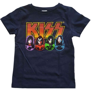 KISS - KISS Kids T-Shirt: Logo, Faces & Icons i gruppen CDON - Exporterade Artiklar_Manuellt / T-shirts_CDON_Exporterade hos Bengans Skivbutik AB (4217868r)