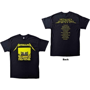 Metallica - 72 Seasons Squared Cover Uni Bl  i gruppen MERCHANDISE / T-shirt / Nyheter / Hårdrock hos Bengans Skivbutik AB (4236887)