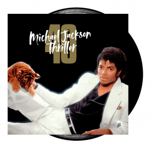 Jackson Michael - Thriller (40th Anniversary / Alternate Cover) i gruppen VI TIPSAR / Mest populära vinylklassiker hos Bengans Skivbutik AB (4286260)