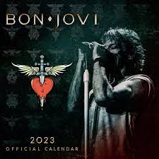 Bon Jovi - Bon Jovi 2023 Calendar Square, Official  i gruppen Minishops / Bon Jovi hos Bengans Skivbutik AB (4291489)