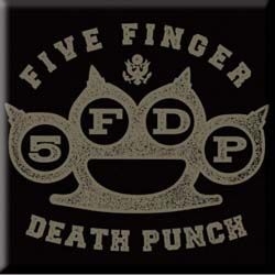 Five Finger Death Punch - Fridge Magnet: Brass Knuckle i gruppen CDON - Exporterade Artiklar_Manuellt / Merch_CDON_exporterade hos Bengans Skivbutik AB (4400474)