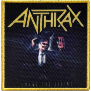 Anthrax - Among The Living Printed Patch i gruppen ÖVRIGT / Merchandise hos Bengans Skivbutik AB (4400567)