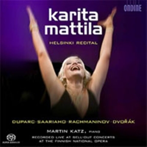 Karita Mattila - Helsinki Recital i gruppen MUSIK / SACD / Klassiskt hos Bengans Skivbutik AB (460953)