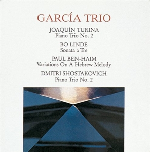 Garcia Trio - Turina/Linde/Ben-Haim/Sjostakovitj i gruppen Externt_Lager / Naxoslager hos Bengans Skivbutik AB (545048)