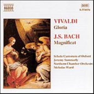 Vivaldi/Bach - Gloria/Magnificat i gruppen Externt_Lager / Naxoslager hos Bengans Skivbutik AB (546331)