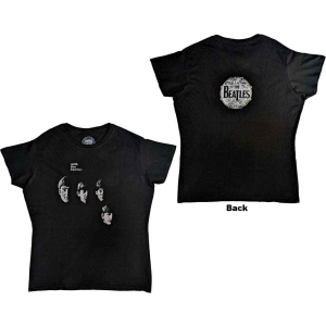 The Beatles - Vtge With Beatles Lady Bl    i gruppen MERCH / T-Shirt / Rockoff_Nya April24 hos Bengans Skivbutik AB (5527474r)