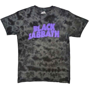 Black Sabbath - Wavy Logo Uni Bl Dip-Dye    i gruppen MERCH / T-Shirt / Rockoff_Nya April24 hos Bengans Skivbutik AB (5530681r)