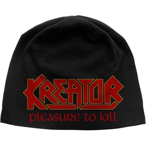 Kreator - Pleasure To Kill Jd Print Beanie H i gruppen MERCHANDISE / Merch / Hårdrock hos Bengans Skivbutik AB (5536466)