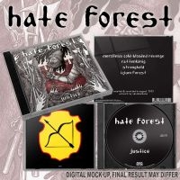 Hate Forest - Justice i gruppen CD / Kommande / Hårdrock hos Bengans Skivbutik AB (5537200)