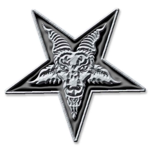 Generic - Pentagram Retail Packed Pin Badge i gruppen ÖVRIGT / Merchandise hos Bengans Skivbutik AB (5537304)