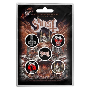 Ghost - Prequelle Button Badge Pack i gruppen MERCHANDISE / Merch / Hårdrock hos Bengans Skivbutik AB (5537463)
