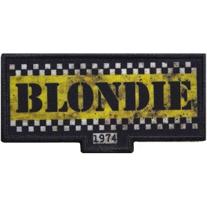 Blondie - Taxi Printed Patch i gruppen MERCHANDISE / Merch / Pop-Rock hos Bengans Skivbutik AB (5537770)