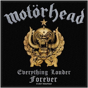 Motorhead - Everything Louder Forever Standard Patch i gruppen MERCHANDISE / Merch / Hårdrock hos Bengans Skivbutik AB (5538208)