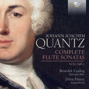 Benedek Csalog Dora Petery - Quantz: Complete Flute Sonatas, Vol i gruppen CD / Kommande / Klassiskt hos Bengans Skivbutik AB (5540043)