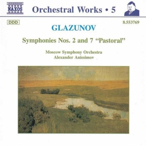 Glazunov Alexander - Symphonies 2 & 7 Pastoral i gruppen Externt_Lager / Naxoslager hos Bengans Skivbutik AB (575552)