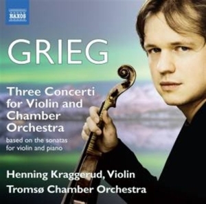 Grieg - The Three Violin Sonatas i gruppen Externt_Lager / Naxoslager hos Bengans Skivbutik AB (602268)