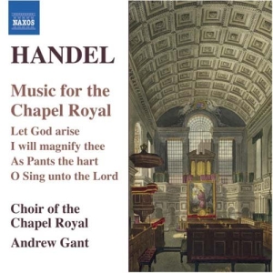 Händel: Gant - Anthems For The Chapel Royal i gruppen Externt_Lager / Naxoslager hos Bengans Skivbutik AB (644691)