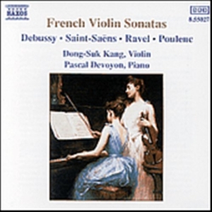 Various - French Violin Sonatas i gruppen Externt_Lager / Naxoslager hos Bengans Skivbutik AB (647978)