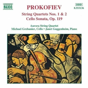 Prokofiev Sergey - String Quartets i gruppen Externt_Lager / Naxoslager hos Bengans Skivbutik AB (653483)