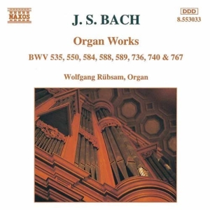 Bach Johann Sebastian - Organ Works i gruppen Externt_Lager / Naxoslager hos Bengans Skivbutik AB (658834)