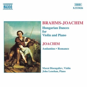 Brahms/Joachim - Hungary Dances For Violin & Pi i gruppen Externt_Lager / Naxoslager hos Bengans Skivbutik AB (669169)