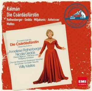 Anneliese Rothenberger - Die Csárdásfürstin i gruppen CD / Klassiskt hos Bengans Skivbutik AB (693791)