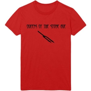 Queens Of The Stone Age - Queens Of The Stone Age Unisex Tee : Deaf Songs i gruppen MERCH / T-Shirt / Sommar T-shirt 23 hos Bengans Skivbutik AB (4097080r)
