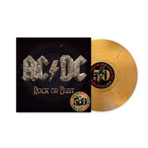 Ac/Dc - Rock Or Bust (Ltd Gold Metallic) i gruppen VINYL / Kommande / Hårdrock,Pop-Rock hos Bengans Skivbutik AB (5540500)
