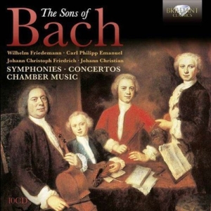 The Sons Of Bach - Symphonies Concertos Chamber Music i gruppen Externt_Lager / Naxoslager hos Bengans Skivbutik AB (1004541)